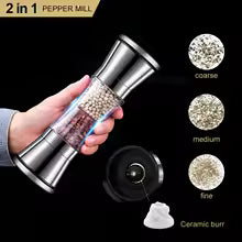 Pepper Mill 2 in 1, Salt and Pepper Grinder – image 4
