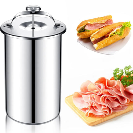 Deli Meat Press, Homemade Luncheon Meat Mold – image 18