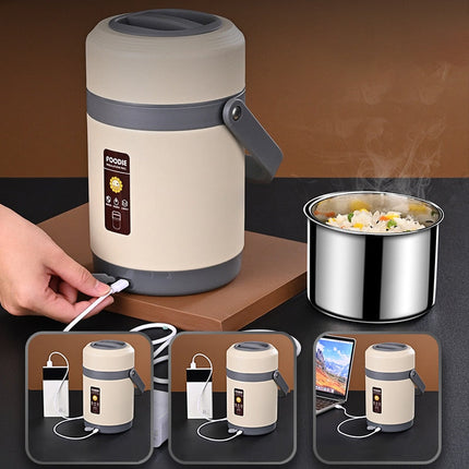 Heated Lunch Box, Portable Food Warmer for Work – image 4