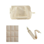 Beige Bag Mat And Belt / S