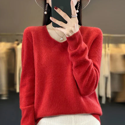 Womens Sweaters, Merino Wool Sweater for Women – image 7