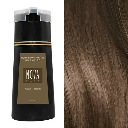 Hair Dye Shampoo, Ammonia Free Hair Dye for Gray Coverage – image 6