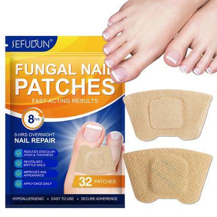 Nail Repair Patches for Toenails and Fingernails, Nail Care for Discolored Nails