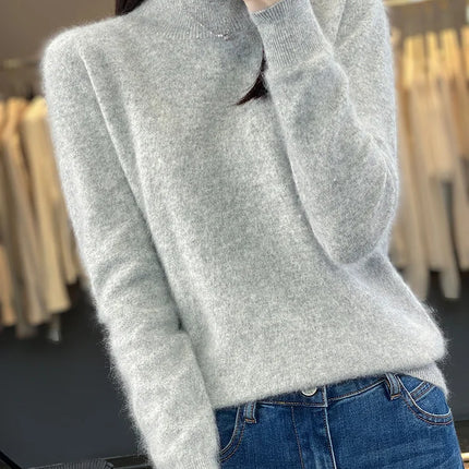 Slim Fit Knit Sweater for Fall and Winter – image 15