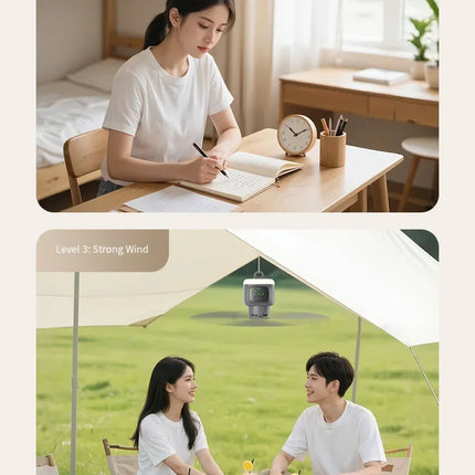 12000mAh Battery Operated Fan for Tent – image 14