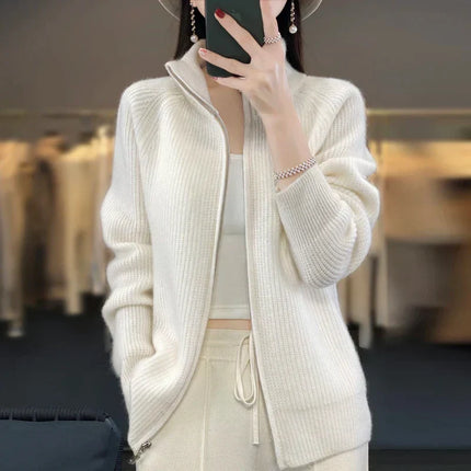 Wool Cardigan Sweaters for Women