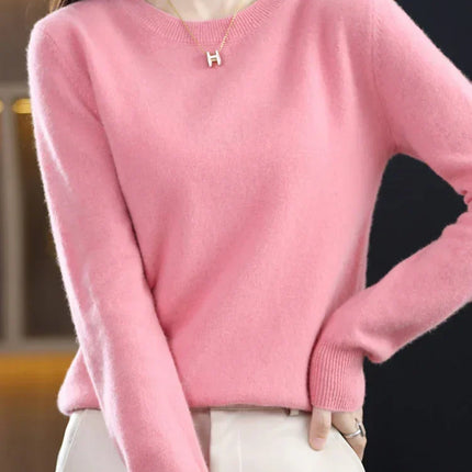 Cashmere Sweater for Women, Knit Sweater Pullover for Fall – image 6