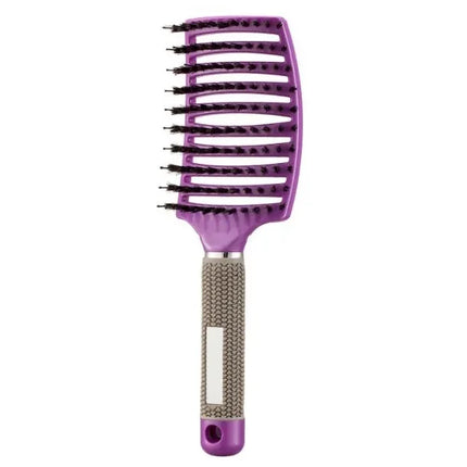 Detangling Hair Brush, Bristle and Nylon Scalp Brush for Massage – image 4