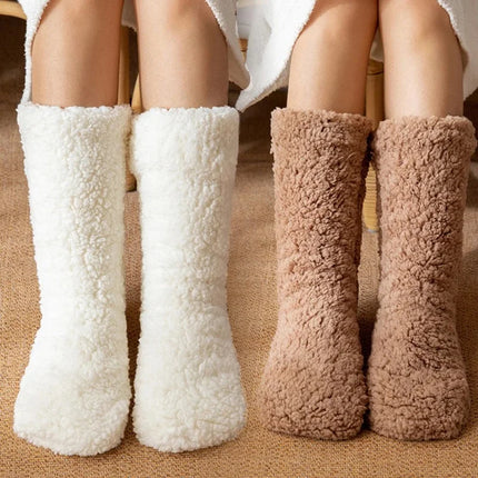 Grip Socks for Women, Non Slip Thermal Socks for Home and Bed – image 7