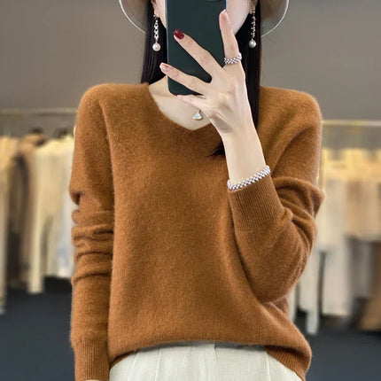 Womens Sweaters, Merino Wool Sweater for Women – image 12