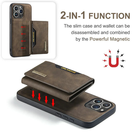 iPhone Cases with Detachable Wallet, 2 in 1 Magnetic Wallet Phone Case with Card Holder for iPhone 11 to 15 Pro Max