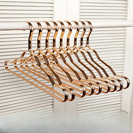 Clothes Hangers, Premium Metal Garment Hangers for Closet and Wardrobe