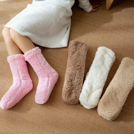 Grip Socks for Women, Warm Cashmere Socks Thick and Plush – image 8