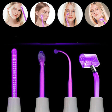 High Frequency Wand for Face and Scalp, Facial Wand with Glass Electrode – image 6