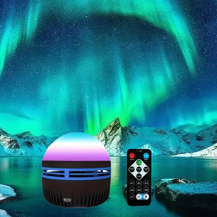 Galaxy Projector, Northern Lights Aurora Projector with Remote, Star Projector for Bedroom, LED Night Light