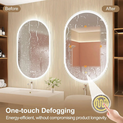 Lighted Vanity Mirror for Bathroom, Smart Mirror with Bluetooth Speaker – photo 28