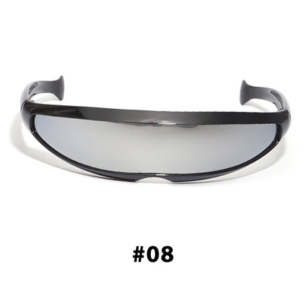 Futuristic Sunglasses, Goggle Sunglasses for Cyborg Cosplay – image 14
