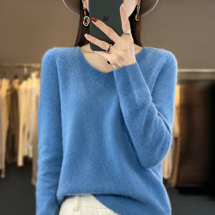 Womens Sweaters, Merino Wool Sweater for Women