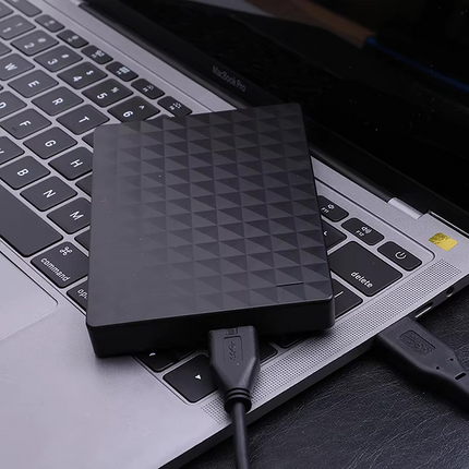 External Hard Drive 64GB, Portable Hard Drive for PC, USB External Storage with Cable for Windows Plug and Play