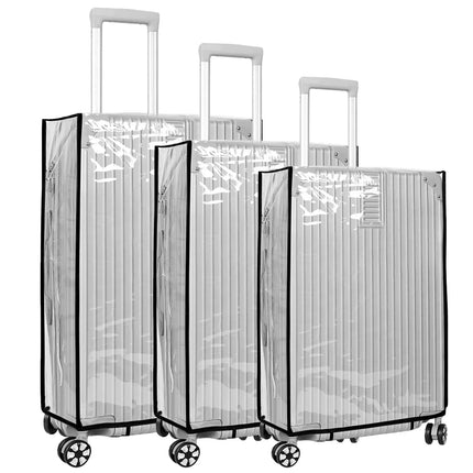 Luggage Covers for Suitcase, Clear Waterproof Suitcase Cover Protector 18 to 30 Inch – image 4