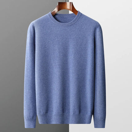 Merino Wool Sweater for Men, Mock Neck Pullover Sweater in Australian Merino Wool – image 5