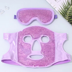 Purple with eye mask