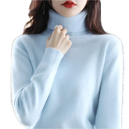 Cashmere Sweaters for Women, 100% Cashmere Turtleneck Sweater – image 12