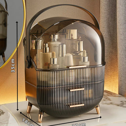 Makeup Organizer with Drawers and Lid – image 15