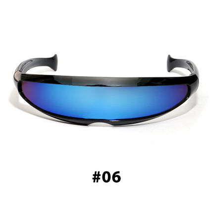 Futuristic Sunglasses, Cyborg Costume Accessories – image 12