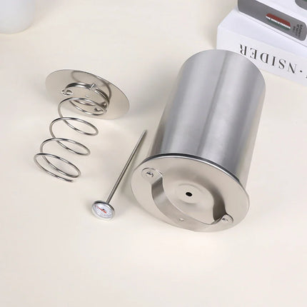 Deli Meat Press, Stainless Steel Ham Maker with Thermometer – image 26