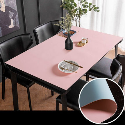 Waterproof Table Mat, Dining Table Protector in Faux Leather – image 11
