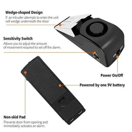 Door Stopper Alarm, Portable Door Alarm for Travelers – image 9