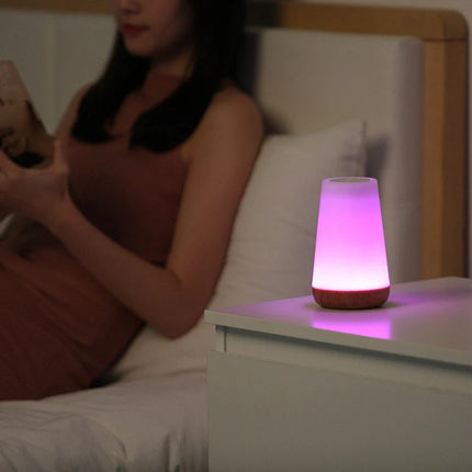 Rechargeable Touch Night Light with 13 RGB Colors & Remote Control | Versatile Lighting for Relaxation and Tasks