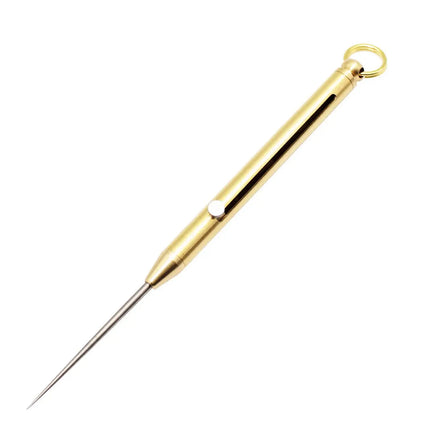 Metal Toothpick, Reusable Telescopic Toothpick with Keychain Case – image 14