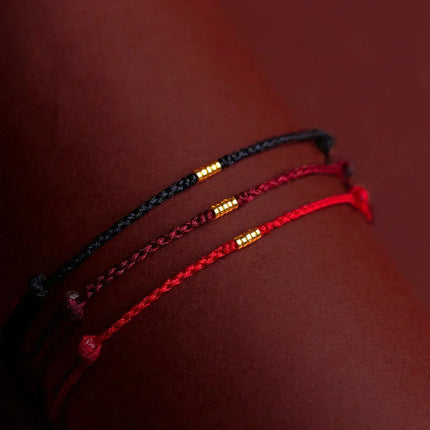 Kabbalah Red String Bracelets, Handmade Bracelet with Adjustable Thread – image 5