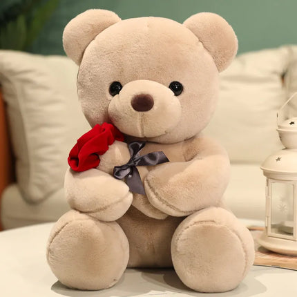 Rose Teddy Bear, Teddy Bear with Roses