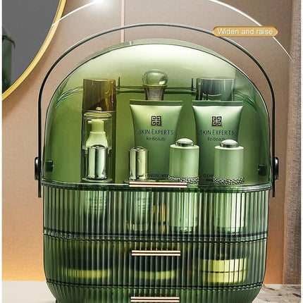 Cosmetic Organizer for Bedroom Vanity and Dorm with Two Layer Storage – image 20
