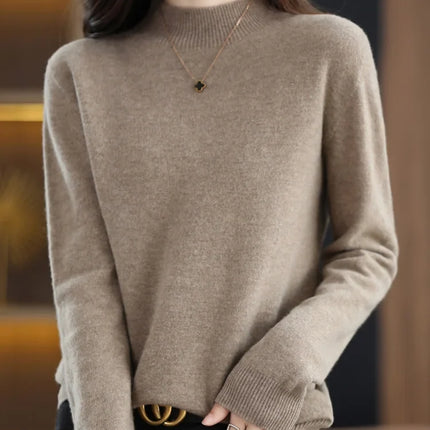 Womens Sweaters, Slim Fit Knit Sweater – image 103