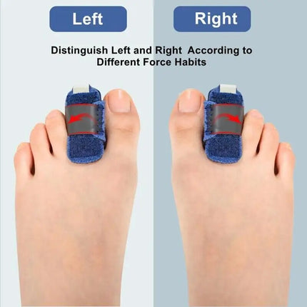 Broken Toe Splint with Aluminum Bar – image 4