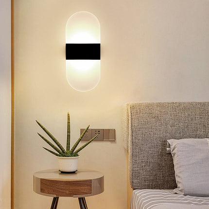 Motion-Activated LED Wall Light with USB Rechargeable Design | Stylish Home Lighting for Hallways and Bedrooms