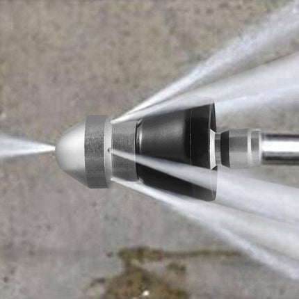 Sewer Jetter Pressure Washer Nozzle, Drain Unclogger for Clogged Pipes