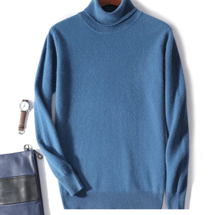 Wool Roll Neck Sweater for Men – image 29
