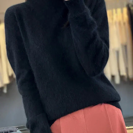Cashmere Sweaters for Women, Crew Neck Cashmere Sweater – image 12