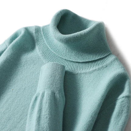 Loose Fit Mens Knit Sweater for Fall and Winter – image 15