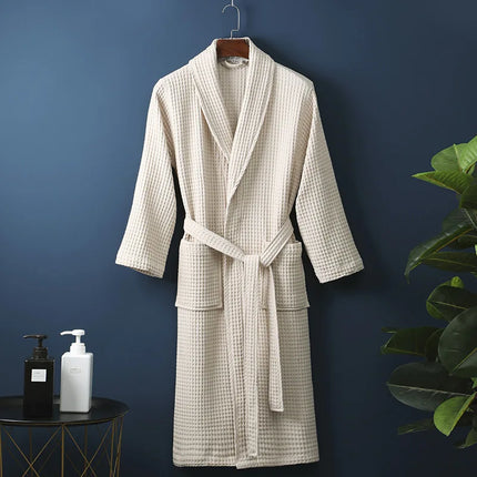 Womens Robe, 100% Cotton Bathrobe for Women and Men – image 5