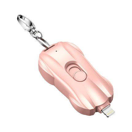 Portable Charger, Mini Power Bank with Carabiner Clip