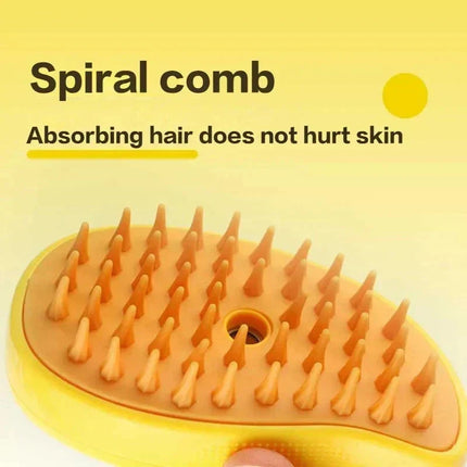 Cat Brush with Steam, Cat Grooming Brush for Long Hair and Shedding – image 4