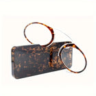 Ultra Thin Reading Glasses with Case, Stylish Reading Glasses with Acetate Frame – image 6