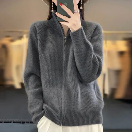 Wool Cardigan Sweaters for Women, Womens Wool Sweater – image 11