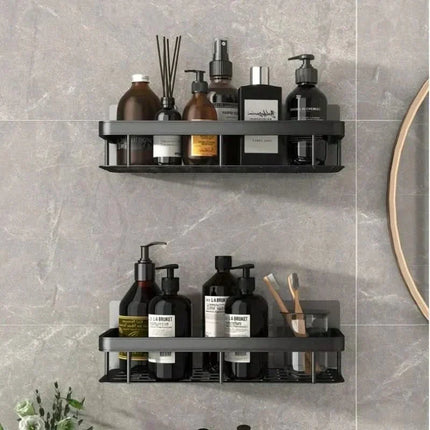 Bathroom Shelf No Drill, Adhesive Shower Caddy – image 28